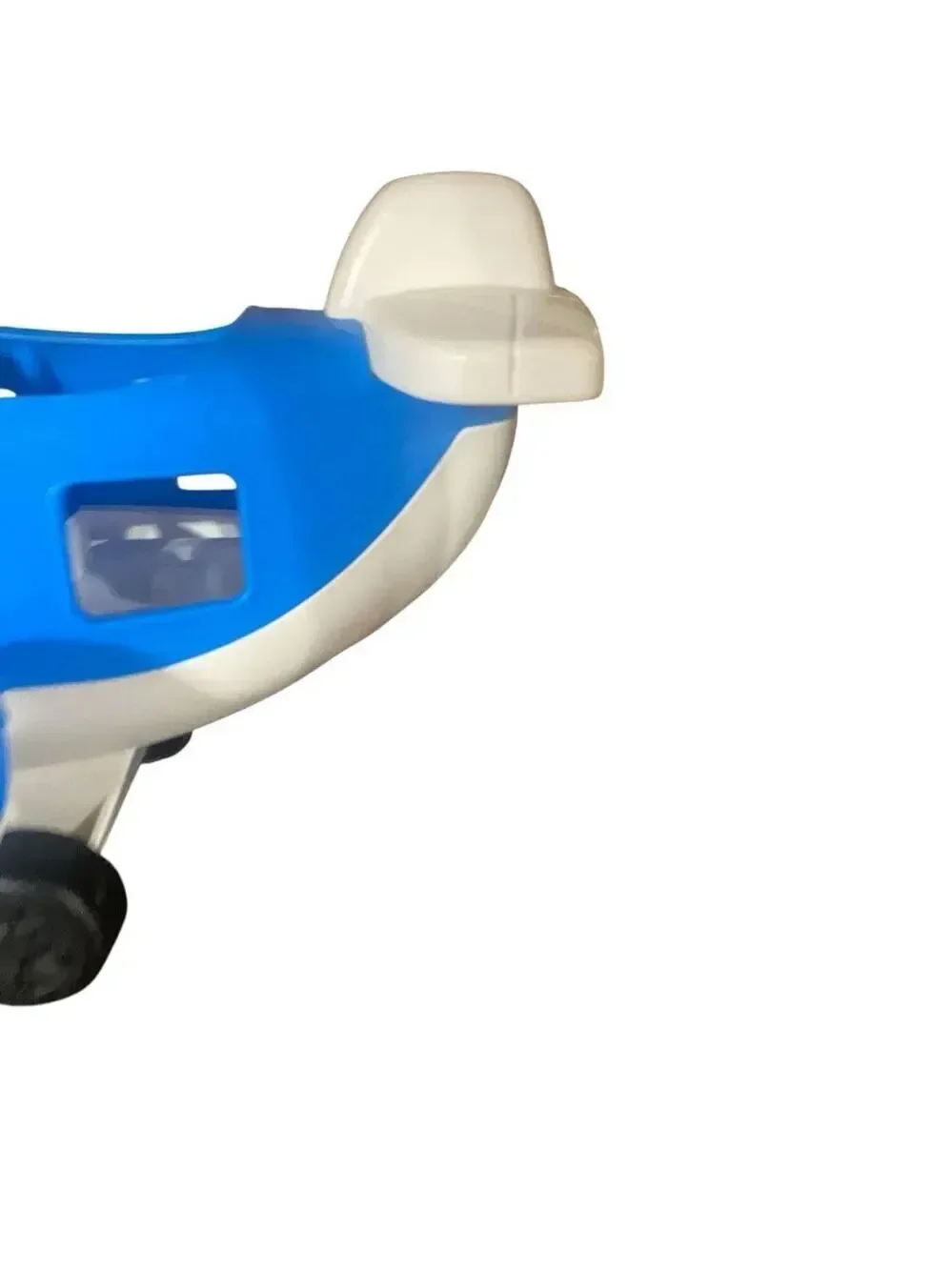 Fisher Price Little People Jet Plane Blue Talking Musical Lights Sounds Tested